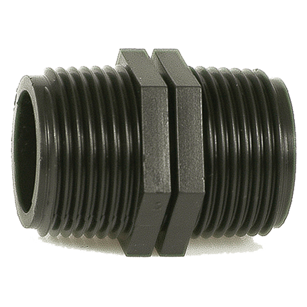 1PZ NIPPLO IN POLIPROPILENE PN10 1x 1 - pz 4 — Tubi e raccordi — rif. FERX.20776NLM