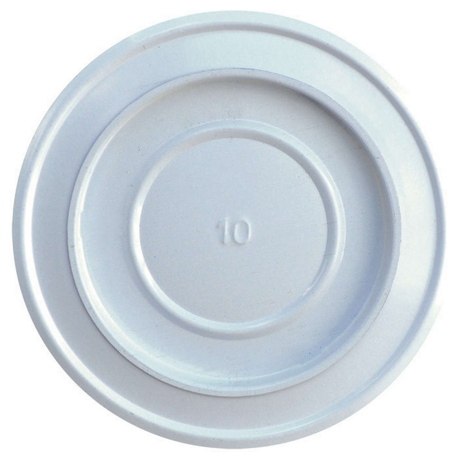 ROSONE PER TUBO DI STUFA D 15 CM BIANCO — Tubi e raccordi — rif. FERX.49331.STOCK