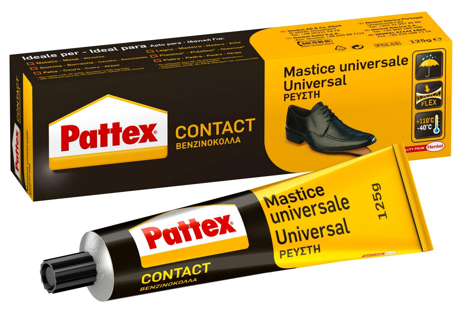 PATTEX MASTICE UNIVERSALE GR.125 — Adesivi e sigillanti — rif. FERX.4019.STOCK.S