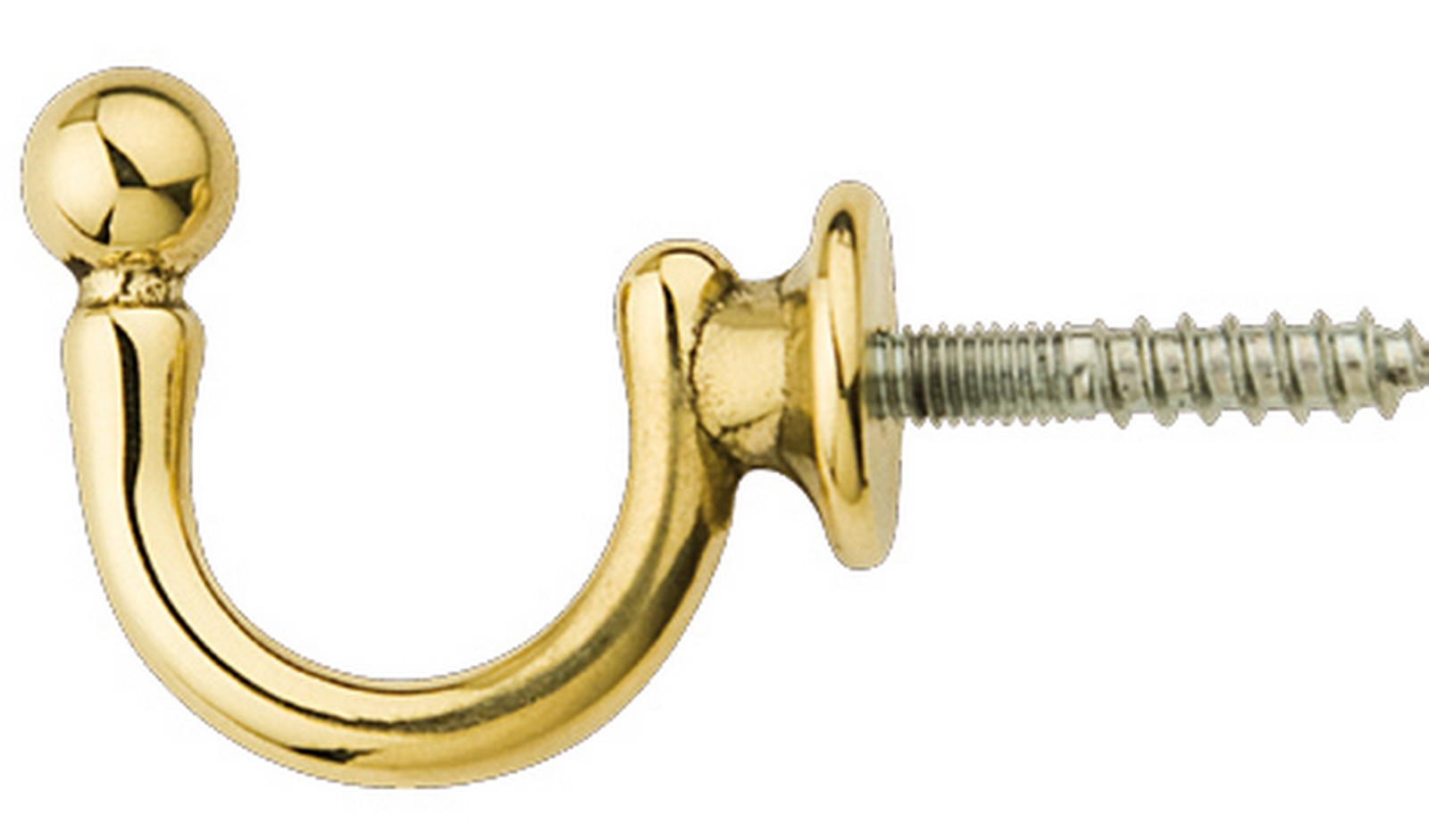 Fermatenda Gancio Sfera Oro Lucido 33X26 MM — Casalinghi e organizzazione — rif. FERX.11683.STOCK.S Fermatenda Gancio Sfera Oro Lucido 33X26 MM — Casalinghi e organizzazione — rif. FERX.11683.STOCK.S