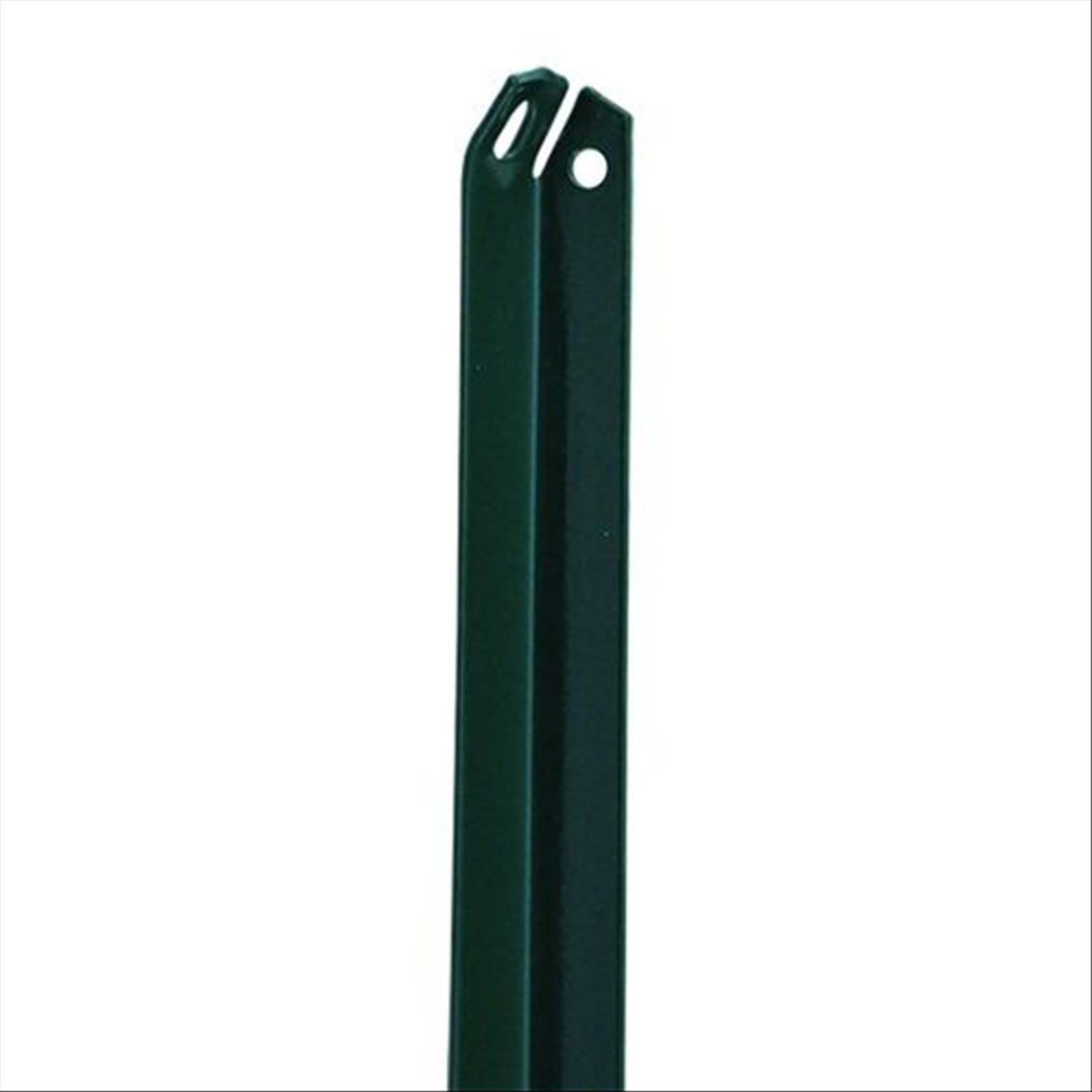 Saetta di sostegno a L H 125 CM 25x25x3 mm PLASTIFICATA per paletti in ferro a T da H 150 | recinzioni da GIARDINO — rif. FERX.MI.79.STOCK.S — foto 2