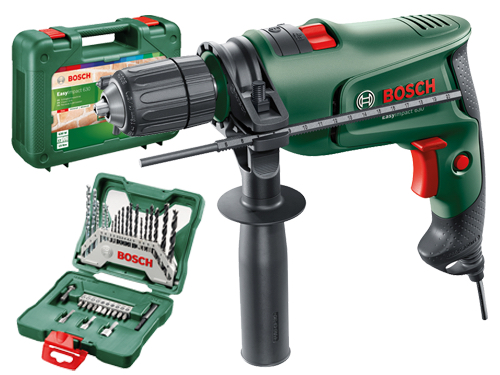 Trapano Bosch Easy Impact 630+SET X33 Potenza 630 Watt — rif. FRA555108 Trapano Bosch Easy Impact 630+SET X33 Potenza 630 Watt — rif. FRA555108