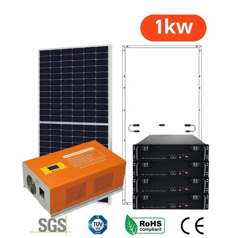 IMPIANTO FOTOVOLTAICO COMPLETO 1KW 1KWA — rif. FOTOVCOMP.1.1
