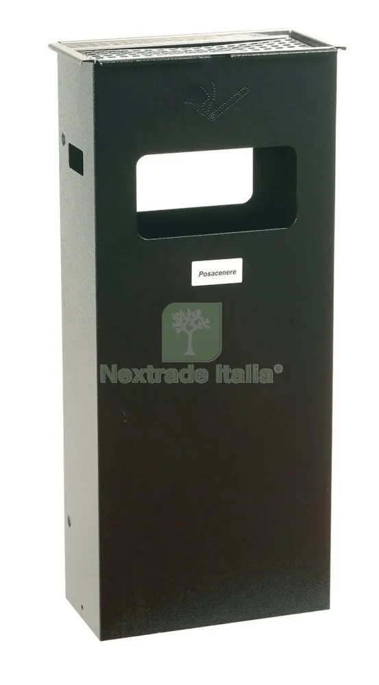 POSACENERE E GETTACARTE PER ESTERNO DIMENSIONI CM 30X15X70 — Casalinghi e organizzazione — rif. FERX.10348 POSACENERE E GETTACARTE PER ESTERNO DIMENSIONI CM 30X15X70 — Casalinghi e organizzazione — rif. FERX.10348