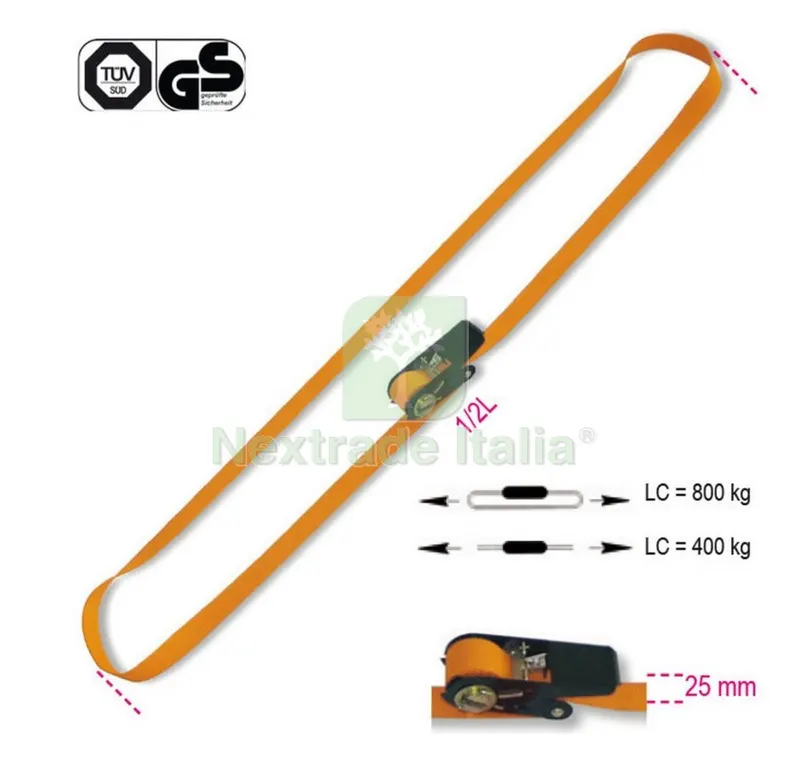 3PZ ROBUR 8188C NASTRO AD ANELLO A CRICHETTO DA MM 25 LUNGHEZZA 500 CM — Ferramenta porte e finestre — rif. FERX.10403 3PZ ROBUR 8188C NASTRO AD ANELLO A CRICHETTO DA MM 25 LUNGHEZZA 500 CM — Ferramenta porte e finestre — rif. FERX.10403