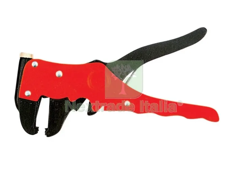 PINZA SPELAFILI AUTOMATICA CON REGOLAZIONE RIF.77690 — Pinze e tronchesi — rif. FERX.12272 PINZA SPELAFILI AUTOMATICA CON REGOLAZIONE RIF.77690 — Pinze e tronchesi — rif. FERX.12272