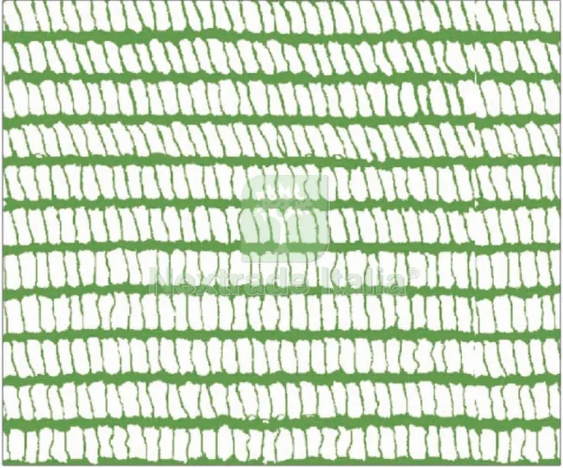 RETE VERDE CON ASOLE PER PONTEGGI ML.1,80X25 — Reti e recinzioni — rif. FERX.13036