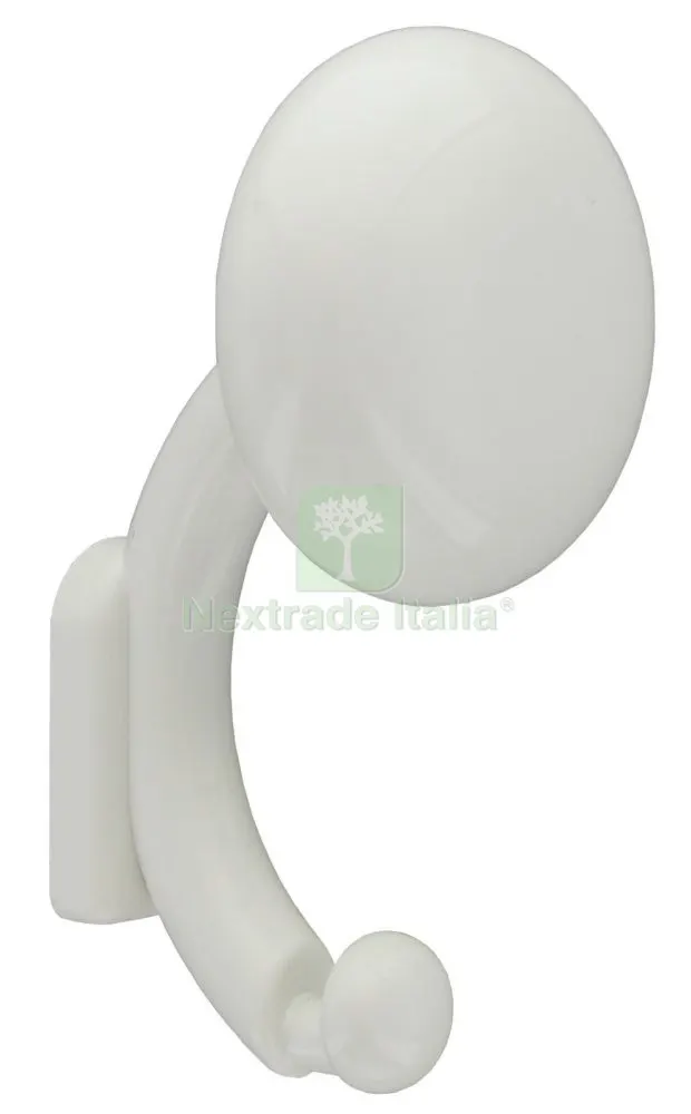 10PZ APPENDIABITI BALL 1POSTO BIANCO (EX 0902.01) — Casalinghi e organizzazione — rif. FERX.14358 10PZ APPENDIABITI BALL 1POSTO BIANCO (EX 0902.01) — Casalinghi e organizzazione — rif. FERX.14358