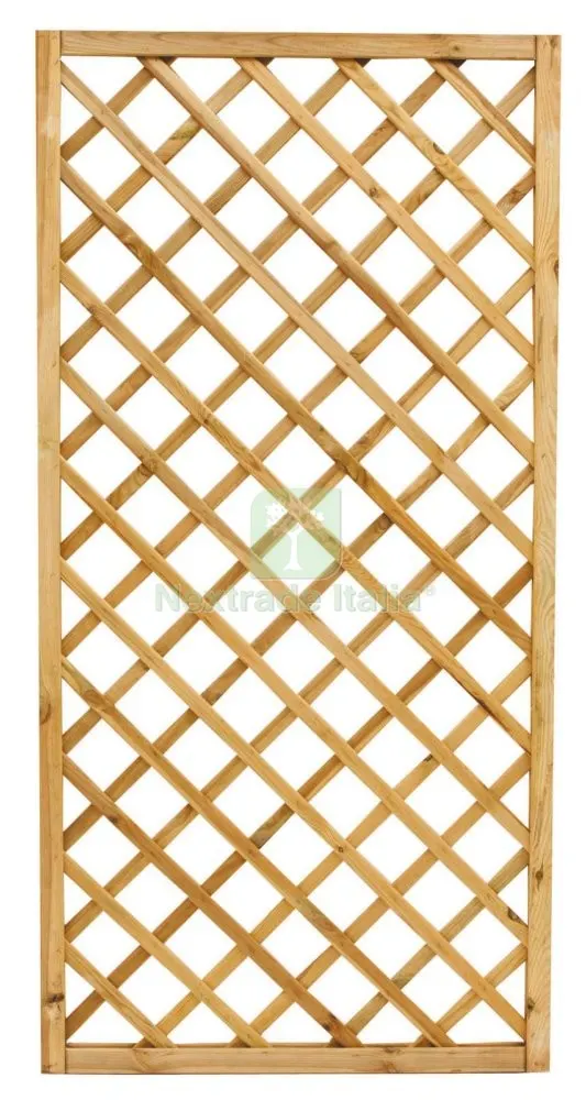GRIGLIATO PINO IMPREGNATO MOD.35 CM.90X180H — Recinzioni in legno — rif. FERX.15699