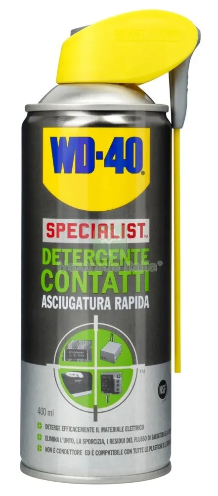 WD40 DETERGENTE CONTATTI COD.39376 ML.400 DP — Lubrificanti e oli — rif. FERX.17019 WD40 DETERGENTE CONTATTI COD.39376 ML.400 DP — Lubrificanti e oli — rif. FERX.17019