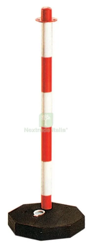 10PZ COLONNA SEGNALETICA BIANCOROSSA CATENA PLASTICA H 90 CM — Utensili e segnaletica — rif. FERX.17153 10PZ COLONNA SEGNALETICA BIANCOROSSA CATENA PLASTICA H 90 CM — Utensili e segnaletica — rif. FERX.17153