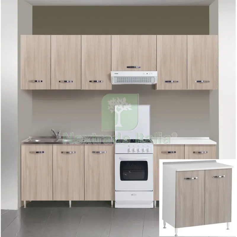 KIT CUCINA BASE 2 ANTE 80X50XH85 CM OLMO — Casalinghi e organizzazione — rif. FERX.17597 KIT CUCINA BASE 2 ANTE 80X50XH85 CM OLMO — Casalinghi e organizzazione — rif. FERX.17597