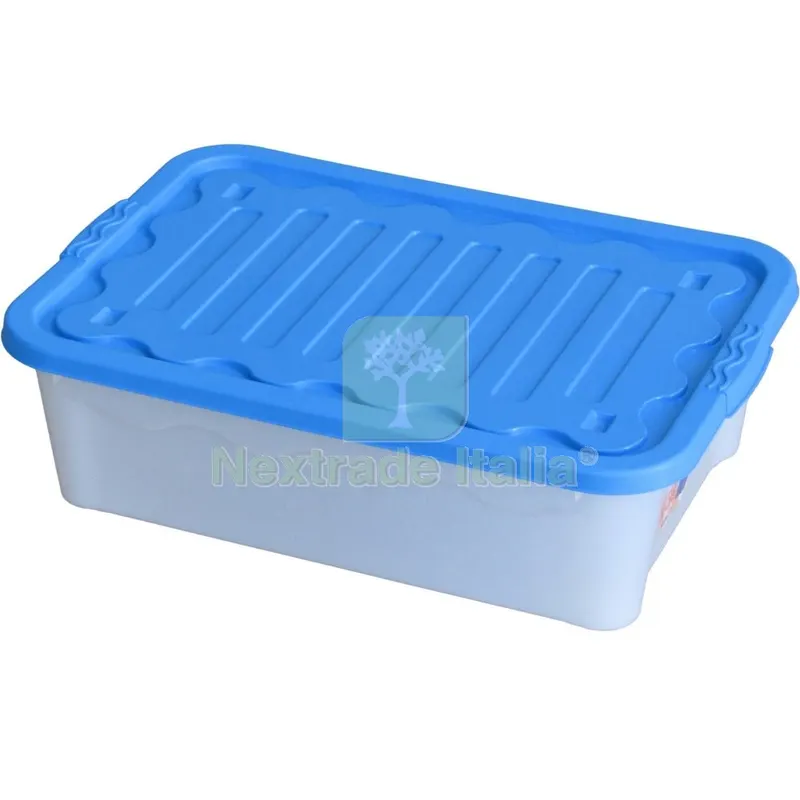 15PZ CONTENITORE SPACE BOX CON COPERCHIO CM. 60X40X17 — Casalinghi e organizzazione — rif. FERX.188 15PZ CONTENITORE SPACE BOX CON COPERCHIO CM. 60X40X17 — Casalinghi e organizzazione — rif. FERX.188