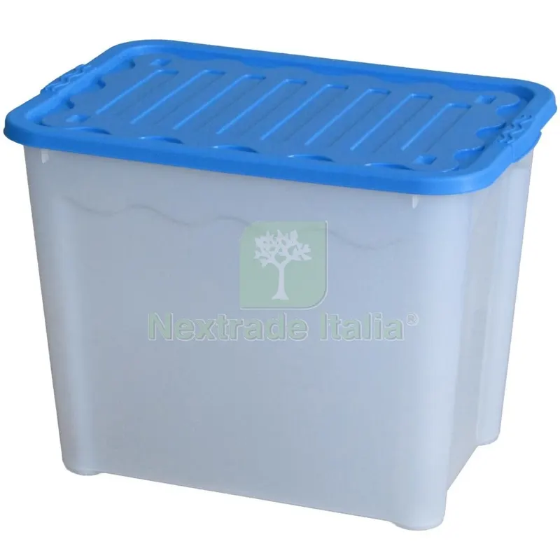8PZ CONTENITORE SPACE BOX CON COPERCHIO CM. 60X40X45 — Casalinghi e organizzazione — rif. FERX.189