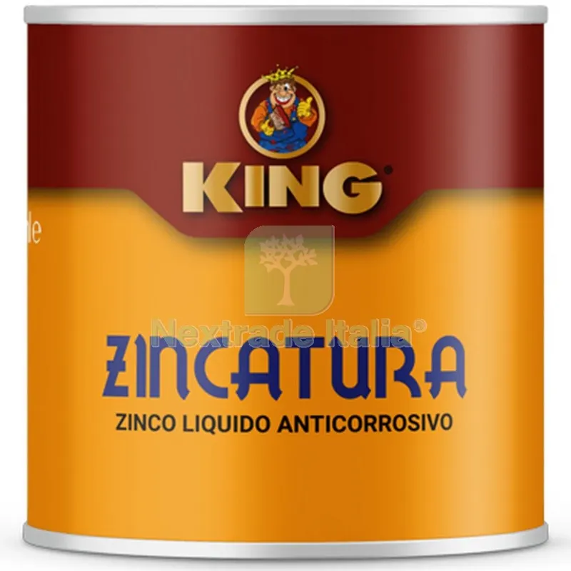 ZINCO LIQUIDO "KING" ML.500 — Vernici e smalti — rif. FERX.1971 ZINCO LIQUIDO "KING" ML.500 — Vernici e smalti — rif. FERX.1971
