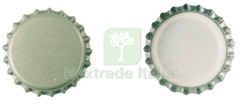 TAPPI CORONA ALIMENTARE CON VIPLA CONFEZIONE PZ.100 — Lime e raspe — rif. FERX.20612 TAPPI CORONA ALIMENTARE CON VIPLA CONFEZIONE PZ.100 — Lime e raspe — rif. FERX.20612