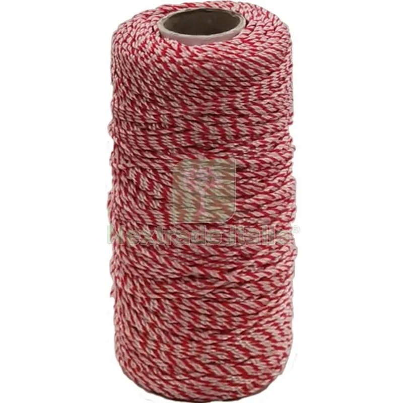 5PZ LENZA X MURATORI IN PP BIANCO/ROSSO MT.200 — Utensili muratura — rif. FERX.2154