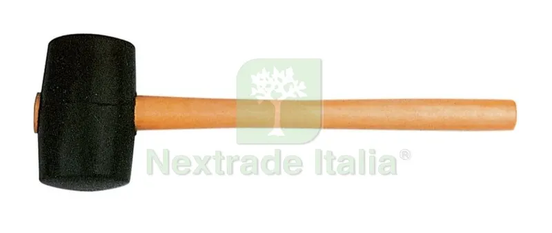 MAZZUOLA CON TESTA IN GOMMA 55 MM 80300* — Martelli e mazze — rif. FERX.22598