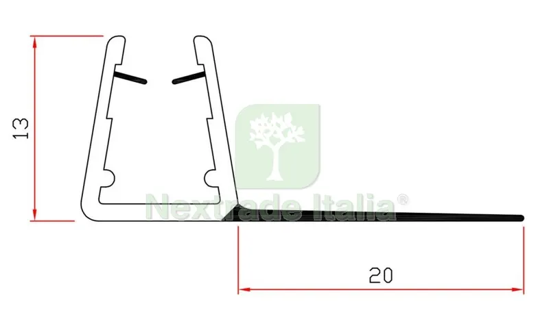 10PZ GUARNIZIONE PER BOX DOCCIA 2 M MOD.404/20 — Guarnizioni e tenute — rif. FERX.24326 10PZ GUARNIZIONE PER BOX DOCCIA 2 M MOD.404/20 — Guarnizioni e tenute — rif. FERX.24326