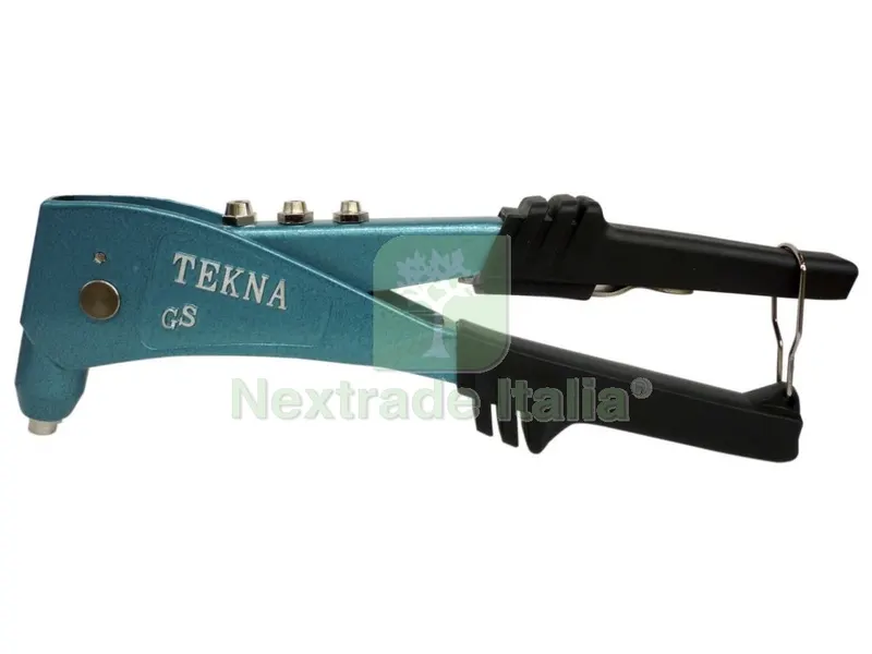 RIVETTATRICE IN ALLUMINIO "TECNA BA 48" — Rivetti — rif. FERX.30019 RIVETTATRICE IN ALLUMINIO "TECNA BA 48" — Rivetti — rif. FERX.30019