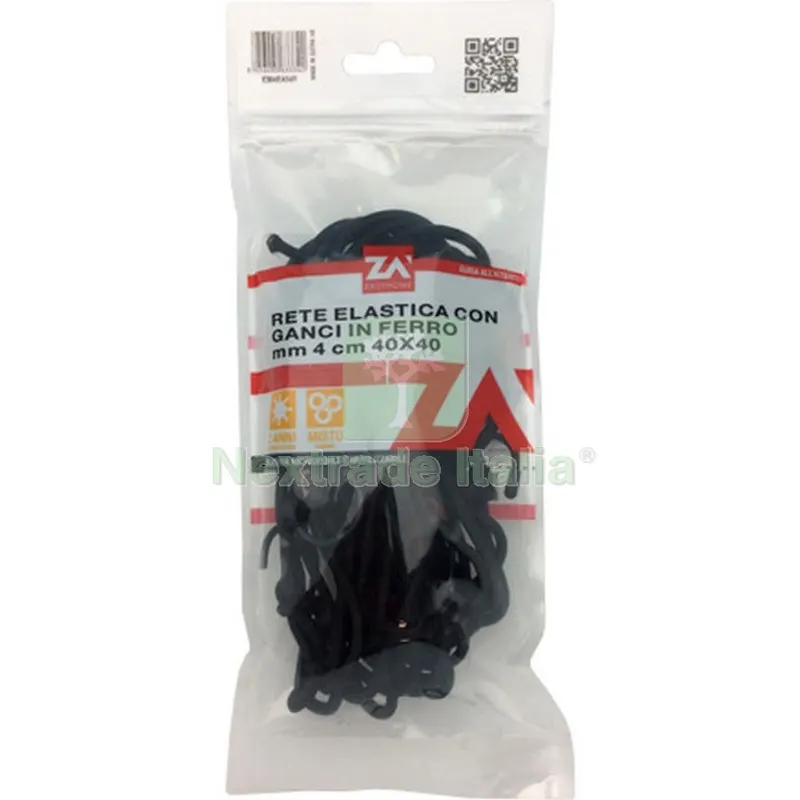 RETE ELASTICA PER BAGAGLI D.4 CM 40X40 — Ferramenta porte e finestre — rif. FERX.3003