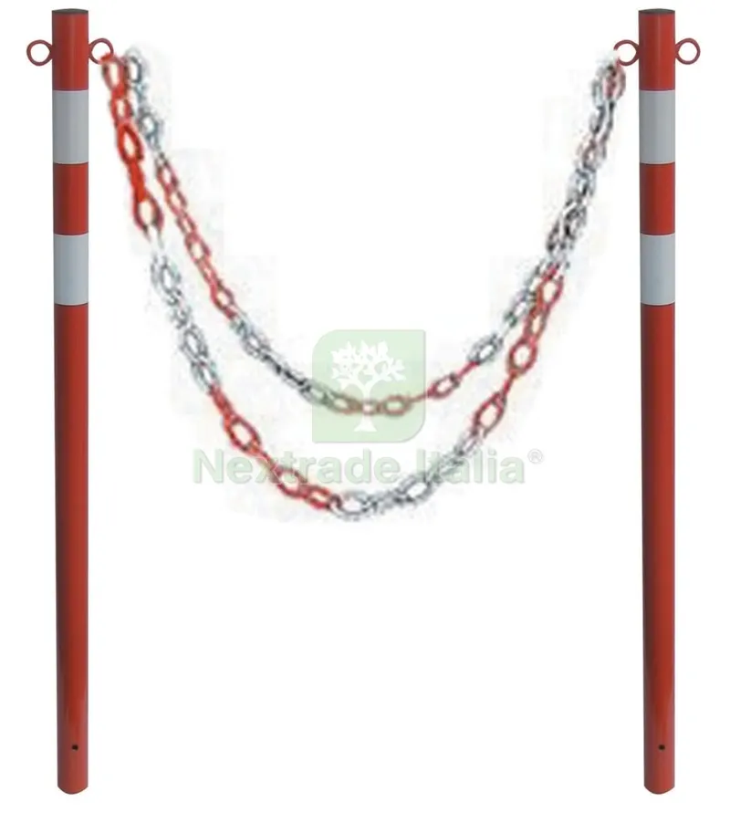 PALETTO BICOLORE INTERRATO D.50 MM H120 CM — Pali e paletti — rif. FERX.35284