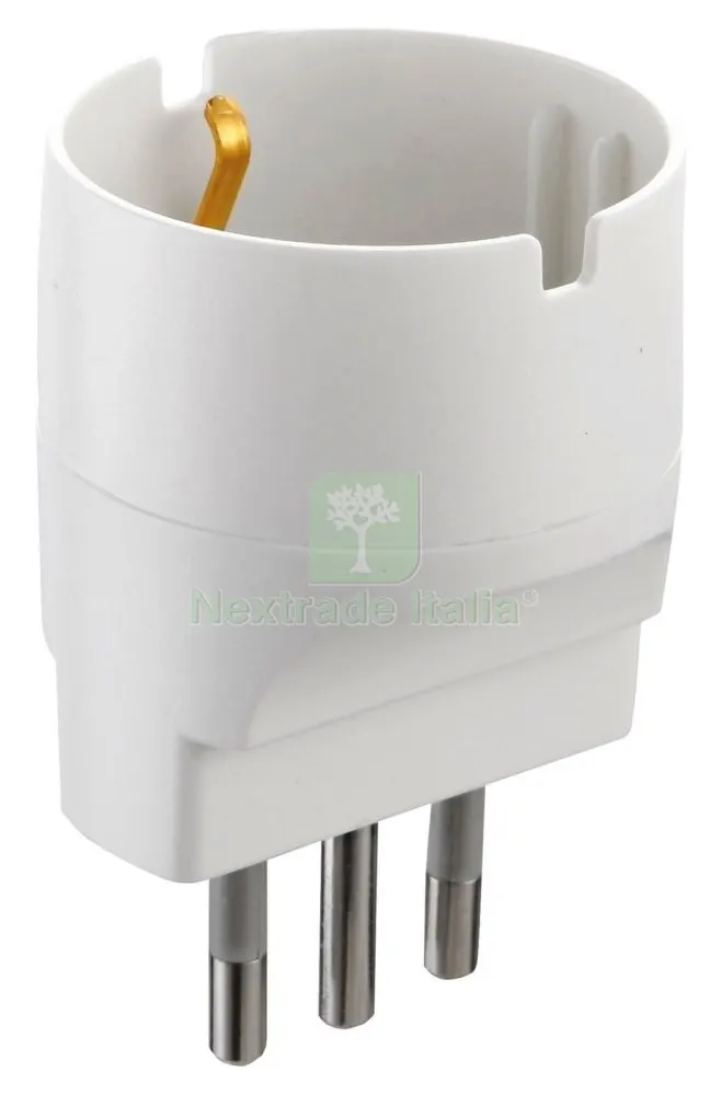 25PZ ADATTATORE SCHUKO 10A FIGURA 8 BIANCO — Interruttori e prese — rif. FERX.36167 25PZ ADATTATORE SCHUKO 10A FIGURA 8 BIANCO — Interruttori e prese — rif. FERX.36167