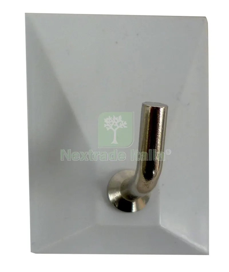 100PZ GANCI ADESIVI 1 POSTO — Casalinghi e organizzazione — rif. FERX.37001 100PZ GANCI ADESIVI 1 POSTO — Casalinghi e organizzazione — rif. FERX.37001