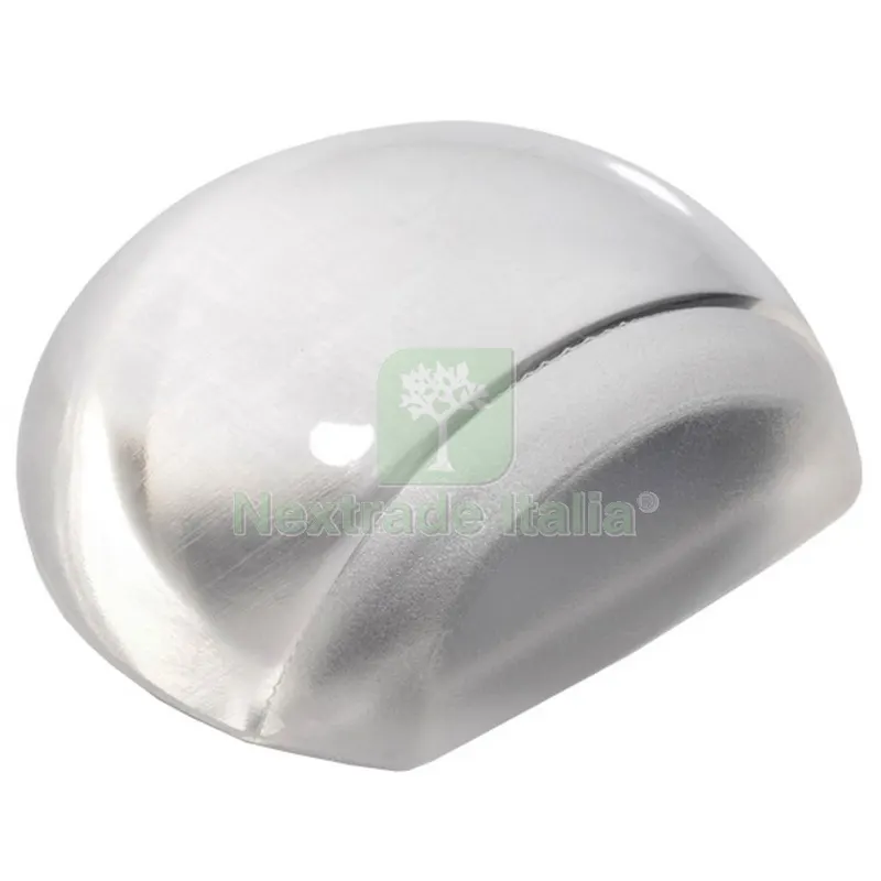 10PZ FERMAPORTA ADESIVO TRASPARENTE INOFIX — Ferramenta porte e finestre — rif. FERX.42652