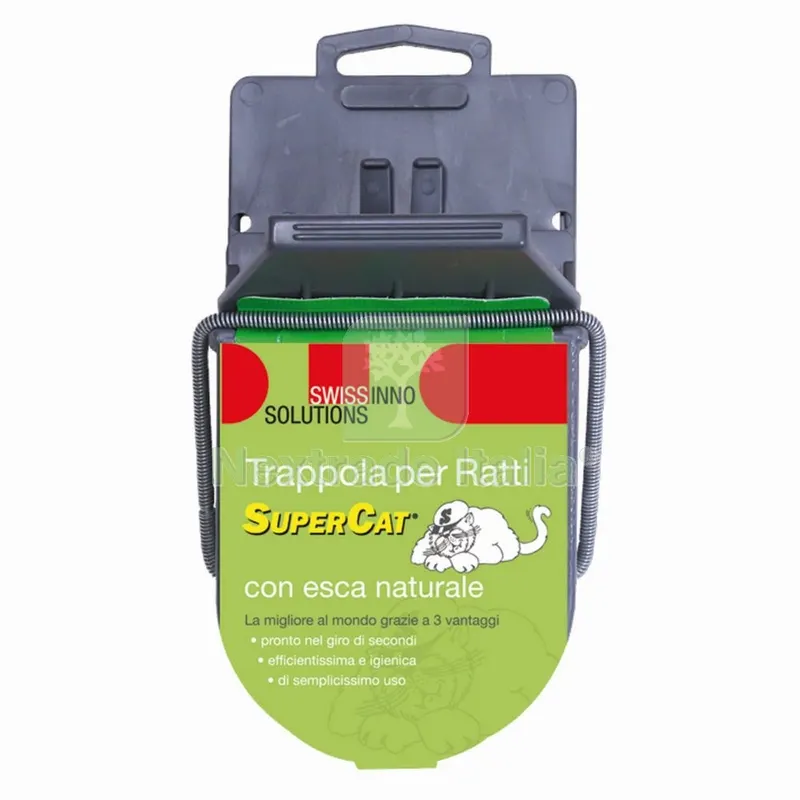 4BLISTER TRAPPOLA PER RATTI CON ESCA SUPERCAT 1 PZ — Protezione piante e sementi — rif. FERX.43198 4BLISTER TRAPPOLA PER RATTI CON ESCA SUPERCAT 1 PZ — Protezione piante e sementi — rif. FERX.43198