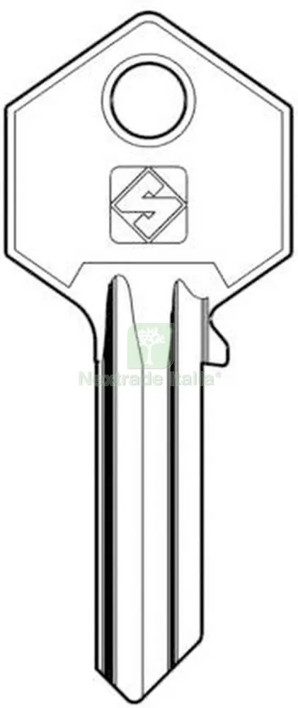 10PZ CHIAVI SILCA ART. YA41 GR.4 — Serrature e cilindri — rif. FERX.43792