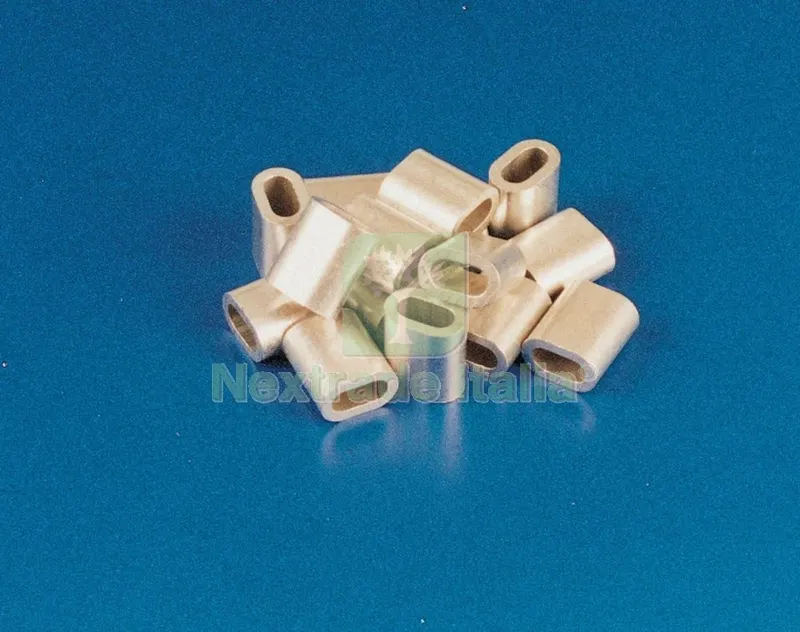 100PZ MORSETTI PER FILO NYOFIL D.4 MM — Casalinghi e organizzazione — rif. FERX.43868 100PZ MORSETTI PER FILO NYOFIL D.4 MM — Casalinghi e organizzazione — rif. FERX.43868