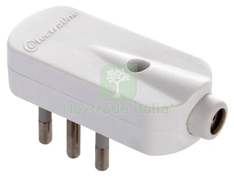 25PZ SPINA RIBASSATA 10A+T FIGURA 6 BIANCA — Interruttori e prese — rif. FERX.483