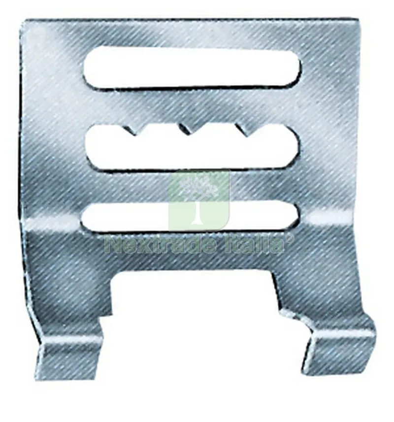 50PZ GANCIO IN ACCIAIO ZINCATO PER RULLO OTTAGONALE — Ferramenta porte e finestre — rif. FERX.49051 50PZ GANCIO IN ACCIAIO ZINCATO PER RULLO OTTAGONALE — Ferramenta porte e finestre — rif. FERX.49051