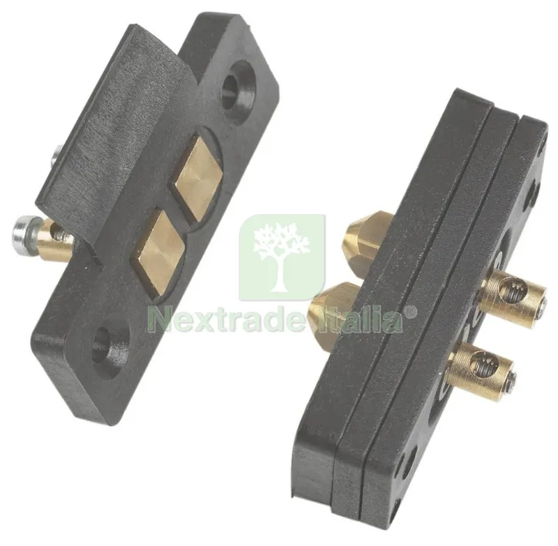 CORNI ART. F 6360 (EX 04920) COPPIA CONTATTI — Ferramenta porte e finestre — rif. FERX.4995