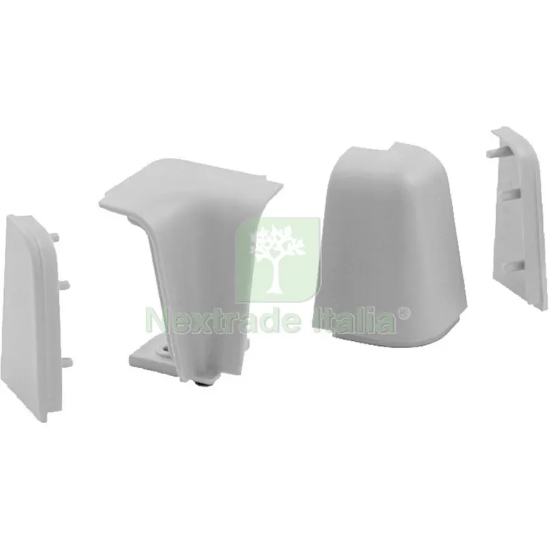 KIT PER ALZATINA BOMBATA COLORE GRIGIO — Ferramenta porte e finestre — rif. FERX.500015 KIT PER ALZATINA BOMBATA COLORE GRIGIO — Ferramenta porte e finestre — rif. FERX.500015