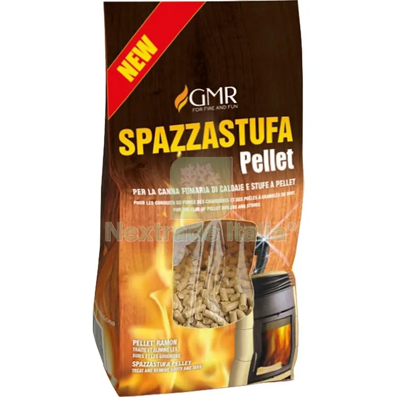 12PZ SPAZZASTUFA PELLET KG.1,5 — Stufe e camini — rif. FERX.500858 12PZ SPAZZASTUFA PELLET KG.1,5 — Stufe e camini — rif. FERX.500858