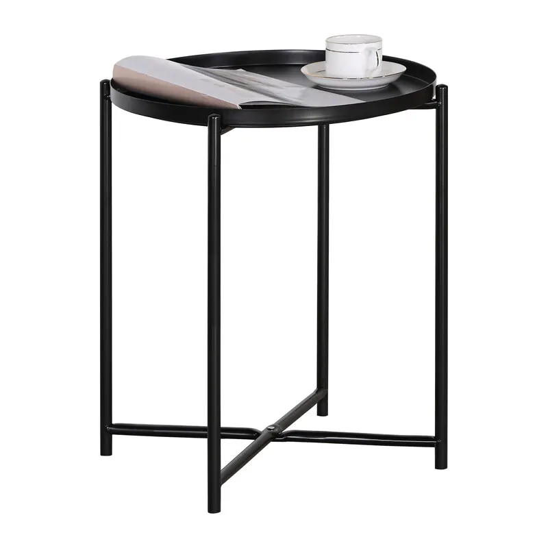 Tavolino Caffe Metallo Nero — Arredo — rif. FERX.501071