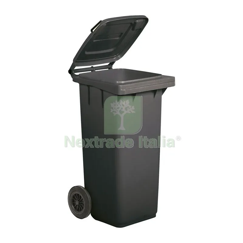 PATTUMIERA LT.120 CON RUOTE GRIGIA MP — Casalinghi e organizzazione — rif. FERX.501089 PATTUMIERA LT.120 CON RUOTE GRIGIA MP — Casalinghi e organizzazione — rif. FERX.501089