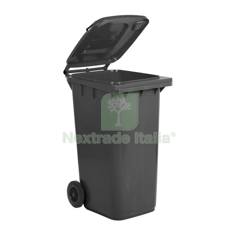 PATTUMIERA LT.240 CON RUOTE GRIGIA MP — Casalinghi e organizzazione — rif. FERX.501094