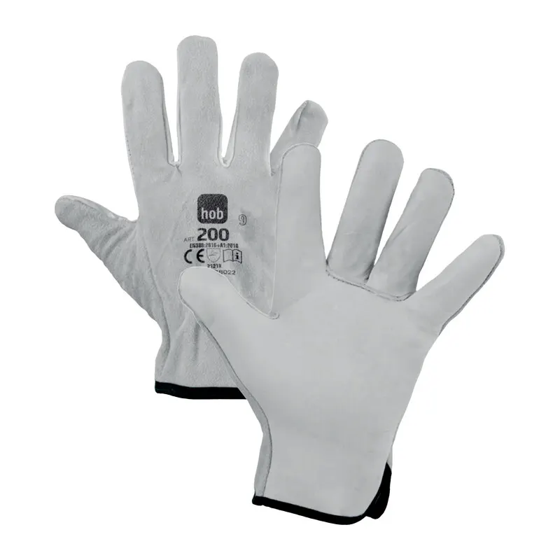 12PAIA Guanti HOB Crosta/Palmo Fiore Bovino Bianco TG. 10 — Guanti da lavoro — rif. FERX.501207 12PAIA Guanti HOB Crosta/Palmo Fiore Bovino Bianco TG. 10 — Guanti da lavoro — rif. FERX.501207