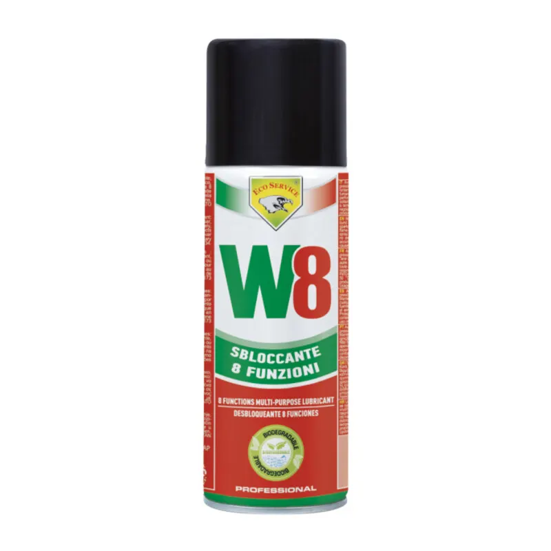 12PZ Sbloccante Otto Funzioni W8 200 ML — Lubrificanti e oli — rif. FERX.501363