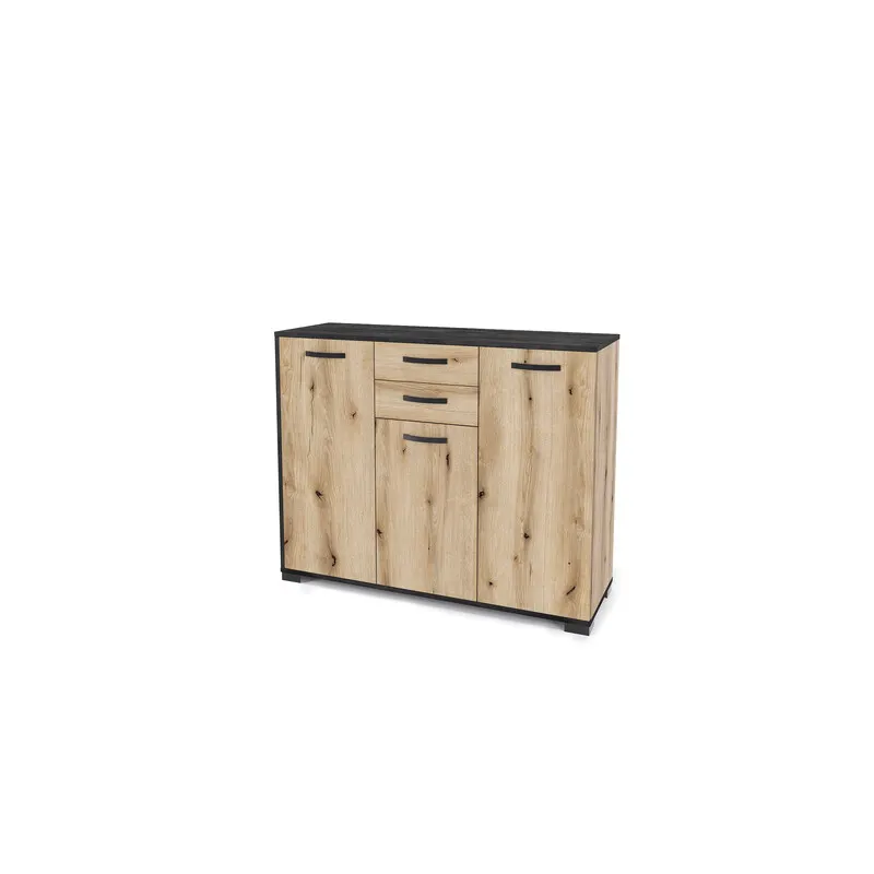 Madia Chef 3 Ante + 2 Cassetti 107X36X86 CM Rovere Ardesia — Arredo — rif. FERX.502204 Madia Chef 3 Ante + 2 Cassetti 107X36X86 CM Rovere Ardesia — Arredo — rif. FERX.502204