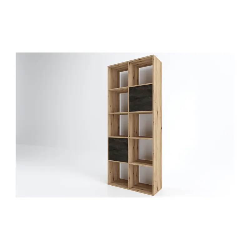 Kit Libreria Chef 75X30XH180 CM Rovere Ardesia — Arredo — rif. FERX.502211