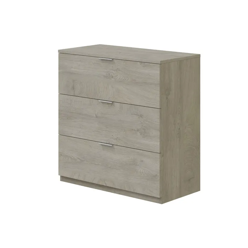 Kit Cassettone 3 Cassetti 80X38X77 Rovere Alaska — Arredo — rif. FERX.502296