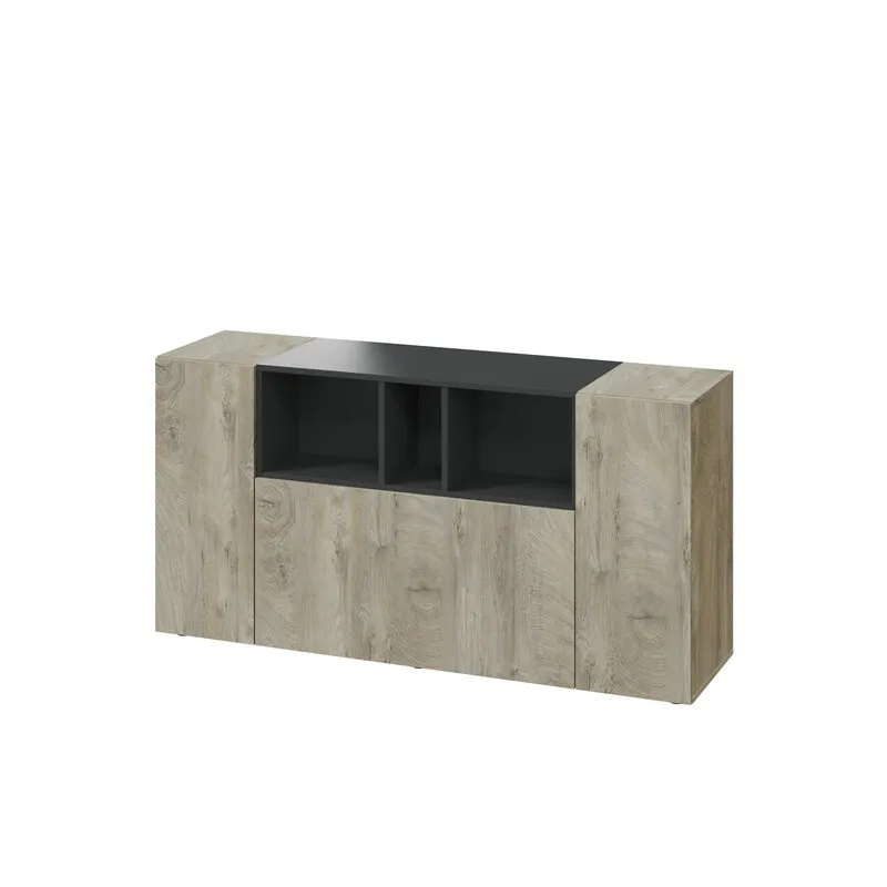 Kit Moble 3A CM 150X41X76H Rovere Antracite — Arredo — rif. FERX.502308 Kit Moble 3A CM 150X41X76H Rovere Antracite — Arredo — rif. FERX.502308
