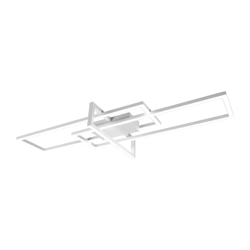 Plafoniera LED Salinas Triplo Rettangolo 34W 4000K — Illuminazione — rif. FERX.502394
