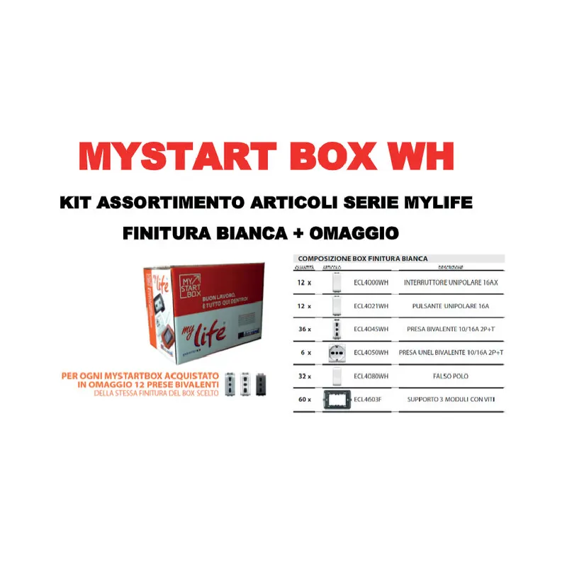 Kit Assort. 158 PZ MY Life BCO + 12 ECL 4045 BCO Omaggio — Articoli per ufficio — rif. FERX.502966 Kit Assort. 158 PZ MY Life BCO + 12 ECL 4045 BCO Omaggio — Articoli per ufficio — rif. FERX.502966