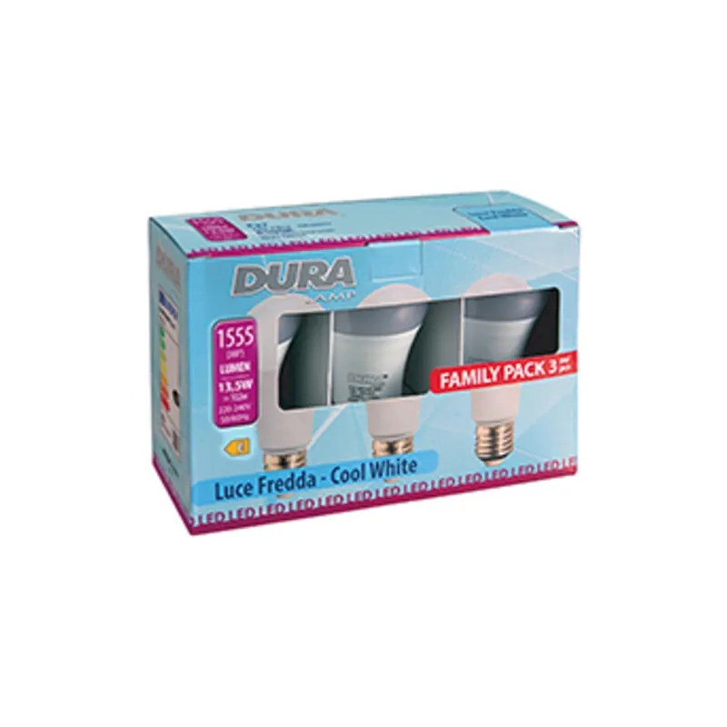 6CF LED Set 3 Goccia 13,5WE27-L.1100-6400K Fredda — Illuminazione — rif. FERX.503081