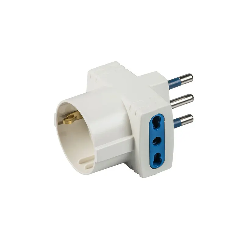 25PZ Polypool PP0468X Adatt. Triplo 16A-2PR.BIP+1 SCH — Interruttori e prese — rif. FERX.503279